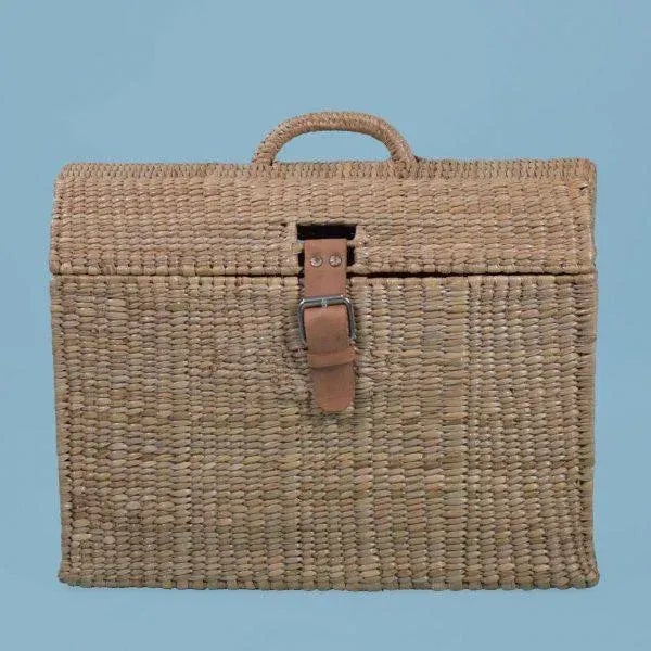 Wood Picnic Basket By Mario Lopez Torres For Sale - Image 7 of 7
