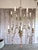 Mid 20th Century Mediteranean Style Italian Painted & Parcel Gilt Wood 12-Light Chandelier For Sale In Los Angeles - Image 6 of 7