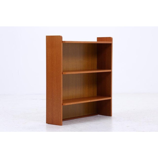 Small Vintage Teak Bookcase, 1960s For Sale - Image 9 of 11