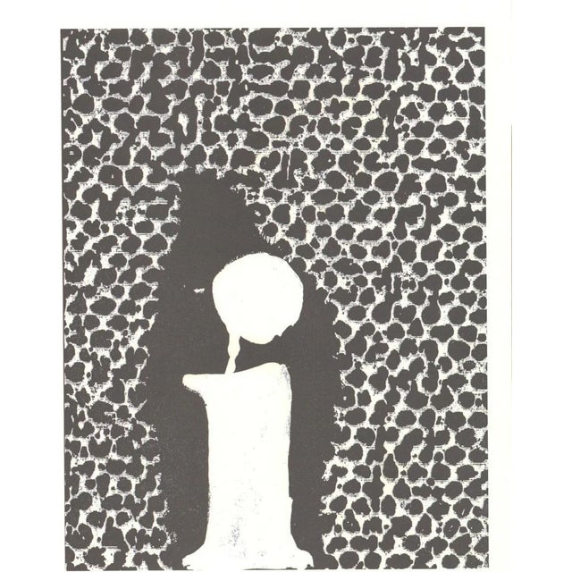 Contemporary David Hockney, I from Hockneys Alphabet, Lithograph For Sale - Image 3 of 3