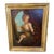 Large Classical Allegorical Artist Cherub Oil Painting in Giltwood Frame For Sale