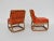 Set of Bamboo Armchairs with Velvet Cushion by Ross Littel & Inger Klingenberg, 1969 For Sale - Image 3 of 9