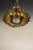 Mid-century spanish sunburst ceiling light in gilt iron, c.1950s a striking mid-century spanish sunburst ceiling light,...