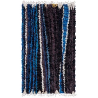 Doris Leslie Blau Swedish Pile Rug by Ingrid Dessau For Sale