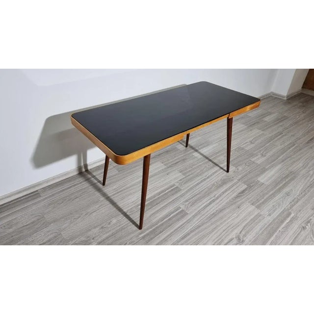 Mid-Century Modern Coffee Table attributed to Jiri Jiroutek for Interier Praha, 1960s For Sale - Image 3 of 13