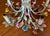 Mid 20th Century Mid 20th Century Shabby Chic Tole Chandelier With Multi Color Roses For Sale - Image 5 of 8