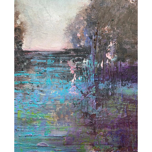 Barbara Hubert, Landscape II, 2024, Oil on Board For Sale - Image 4 of 6