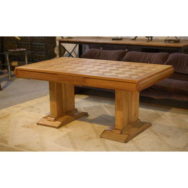Vintage Oak Table, 1940s For Sale - Image 11 of 15