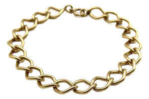 14k Gold Vintage Open Link Bracelet