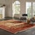 2020s Rustic Tribal Modern Turkish Oushak Ivory Contemporary Room Size Rug Carpet For Sale - Image 5 of 6