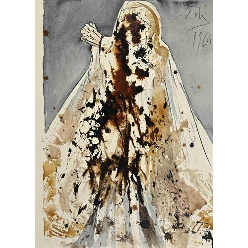 Come Forth, Lazare, 1964, Lithograph For Sale - Image 4 of 4