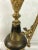 Brass Vintage Elegant Brass Mantel Pitchers / Ewers - a Pair For Sale - Image 8 of 12