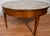 1910s Antique French Louis XVI Mahogany & Marble Top Bouillottee Coffee Table For Sale - Image 13 of 13