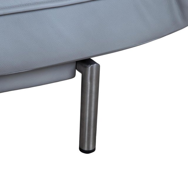 Blue DS-450 Two-Seater Leather Blue Manual Function Sofa from de Sede For Sale - Image 8 of 18