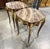 Pair of Side Table Marble Topped French Style For Sale - Image 4 of 9
