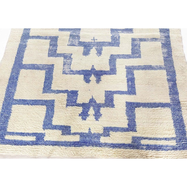 Vintage Turkish Tulu Rug Doris Leslie Blau Size: 4'3" × 5'1" (129 × 154 cm) A vintage Turkish Tulu rug woven with shaggy...