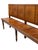 Art Nouveau Dutch Hall Bench in Elm and Beech, 1900s For Sale - Image 3 of 16