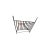 Metal Vintage Regency Silver Leaf Palm Tree Queen Size Canopy Bed For Sale - Image 7 of 9