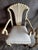 Pair of Gustavian Arm Chairs With Bee Upholstery For Sale In Washington DC - Image 6 of 12