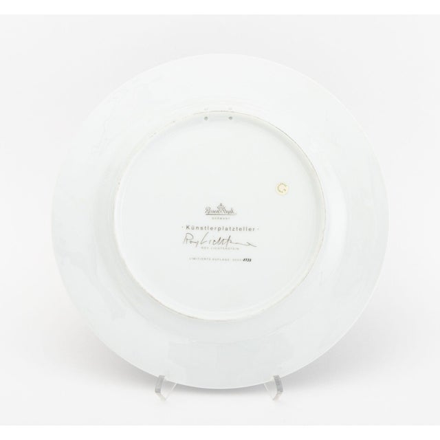 Roy Lichtenstein Rosenthal Porcelain Service Plate For Sale In New York - Image 6 of 7