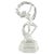 Crystal Ballerina Sculpture, Italy, 1980s For Sale - Image 6 of 6