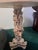Selling a stunning, highly detailed Mid-Century Modern Chinoiserie pedestal accent table from the 1960s. This piece is...
