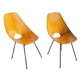 Set of Medea Chairs by Vittorio Nobili for Fratelli Tagliabue, Italy For Sale