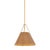 Boho Chic Hudson Valley Lighting Sunside 18 in. 3 Light Pendant in Aged Brass Finish For Sale - Image 3 of 11