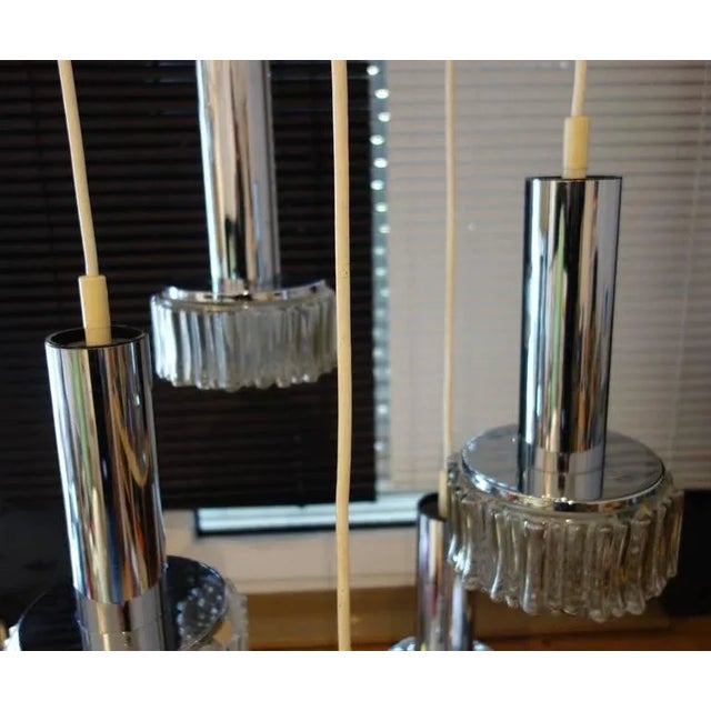 1970s Cascading Pendant from Staff, 1970s For Sale - Image 5 of 6