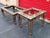 Wood 1950s French Louis XVI-style Giltwood and Marble-Top Coffee and Side Table For Sale - Image 7 of 11
