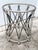 Hooker Furniture Sanctuary Pirouette Two-Tone Flower Metal Dining Table Base For Sale - Image 10 of 11