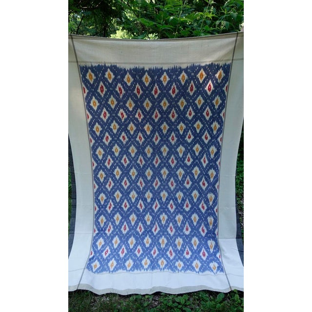 Fresh and cheerful, this cotton Ikat throw will be upscale no matter where you use it---patio, bedroom, dining room or...