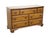 Bassett Bassett Furniture Solid Hard Rock Maple Colonial Early American 56" Double Dresser 229-01-237 For Sale - Image 4 of 15