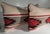 Folk Art Mid 20th Century Hand Woven Bolster Pillows Red Backing - A Pair For Sale - Image 3 of 6