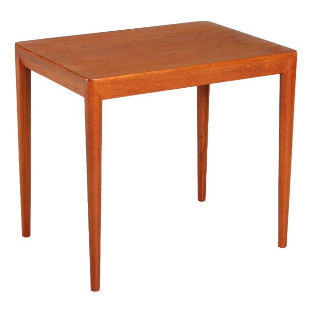 Mid-Century Danish Teak Side Table, 1960s For Sale
