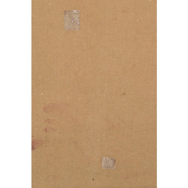 Josep Mas Pou, Almond Blossom Landscape, Mid-20th Century, Oil on Canvas For Sale - Image 12 of 15