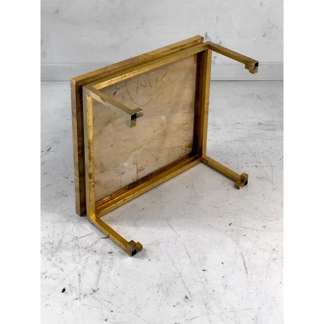 French Shabby Chic Coffee Table from Maison Ramsey, 1970s For Sale - Image 6 of 13