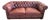 Leathercraft Burgundy Tufted Leather Chesterfield Sofa Loveseat For Sale