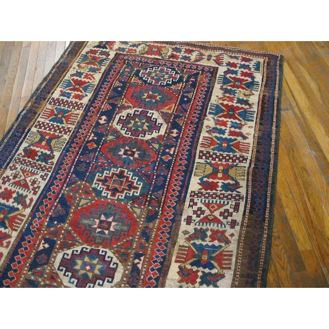 Antique Caucasian Kazak Rug For Sale - Image 9 of 9
