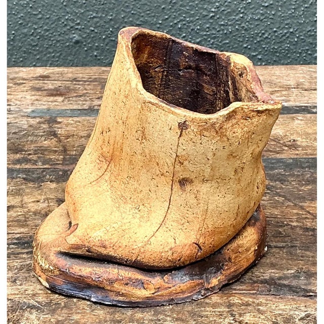 Vintage Organic Form Ceramic Vase For Sale - Image 13 of 13