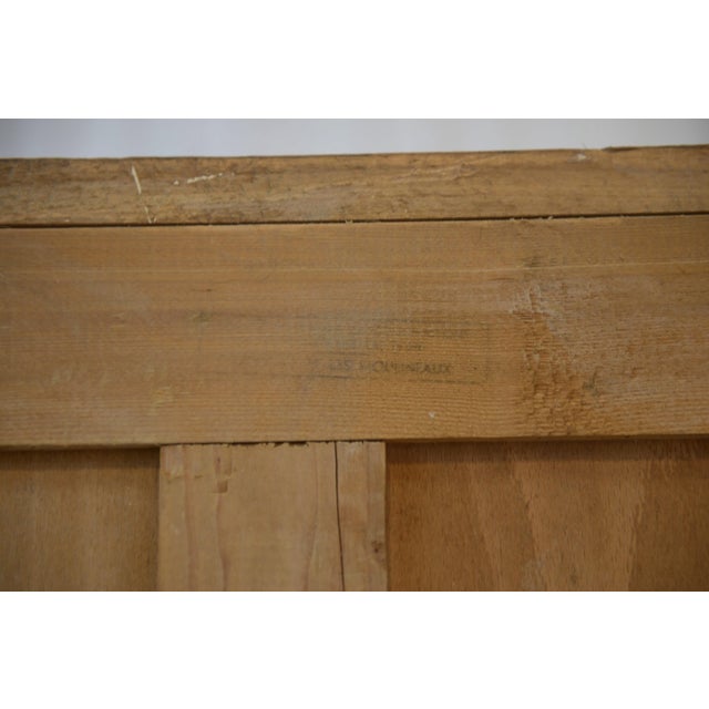 Brown Reconstruction Oak Wardrobe by René Gabriel, 1950s For Sale - Image 8 of 11
