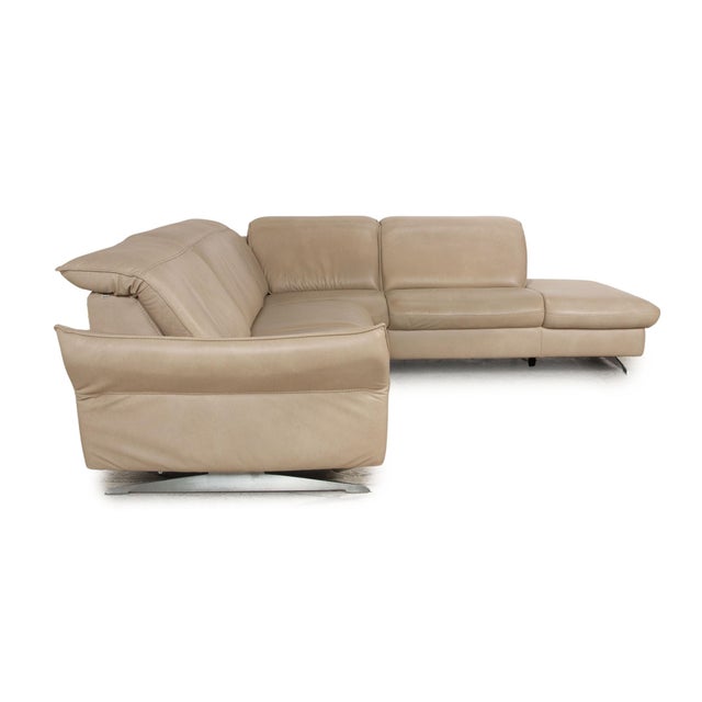 Davino Leather Corner Sofa from Hukla For Sale - Image 15 of 18