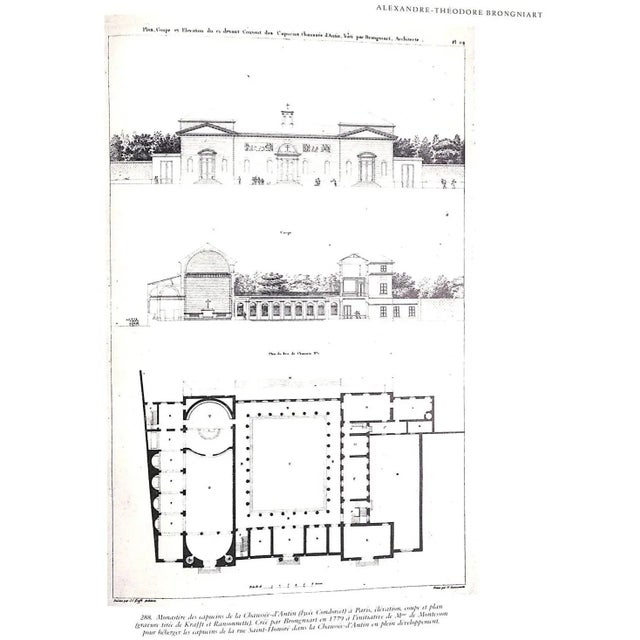 "L'Architecture Des Lumieres De Soufflot a Ledoux" 1980 Braham, Allan For Sale - Image 9 of 12