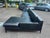 Black Rh Italia Track Arm Black Leather Chaise Sectional With Metal Base For Sale - Image 8 of 10