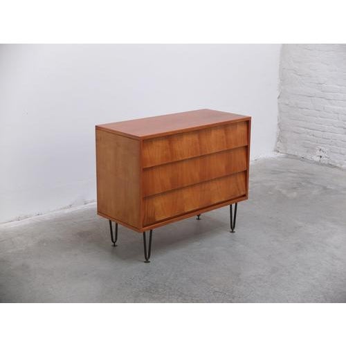 Honey Colored Cabinets by Alfred Hendrickx for Belform, 1950s, Set of 2 For Sale - Image 9 of 18