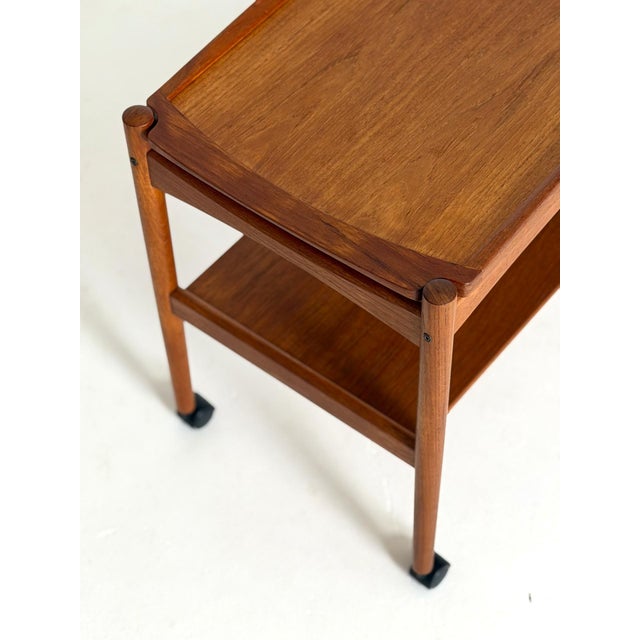 1960s Teak Trolley from Poul Hundevad, 1960s For Sale - Image 5 of 12