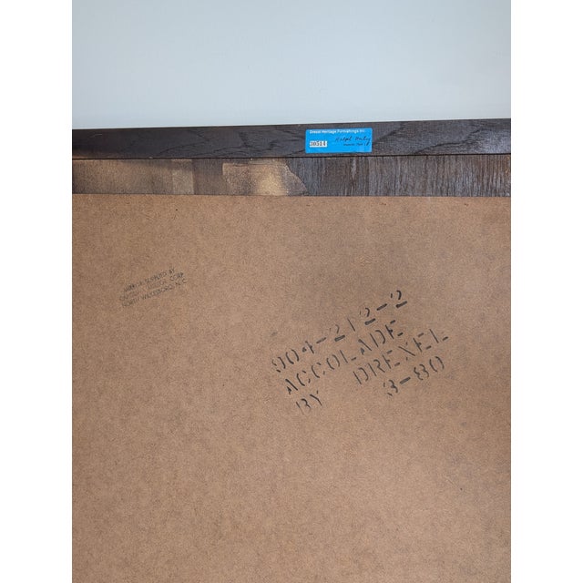 1980s Drexel Accolade II Wall Mirror For Sale In New York - Image 6 of 6