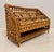 Vintage Rattan Caned Letter Holder Desk Organizer For Sale - Image 4 of 9