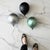 Silver Ceramic Balloon Wall Sculpture -Large Size For Sale - Image 4 of 9