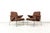 A pair of armchairs manufactured by Fabryka Mebli Wschód in Zadziele, Poland, in the 1960s. The seats have been newly re-...
